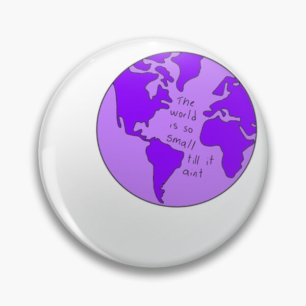 Item preview, The world is so small earth designed and sold by Sol-Sticker.
