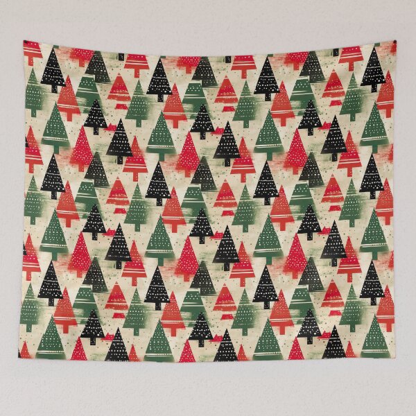 Item preview, Abstract Christmas Tiled Pattern designed and sold by Yogimeister.