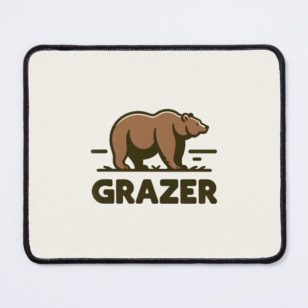 Item preview, Grazer - The Contented Bear designed and sold by Retro Travel Design.