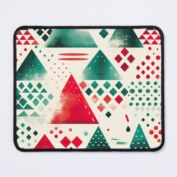Item preview, Abstract Christmas Tiled Pattern designed and sold by Yogimeister.