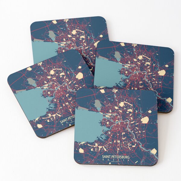 Item preview, Saint Petersburg City Map of Russia - Hope designed and sold by deMAP.