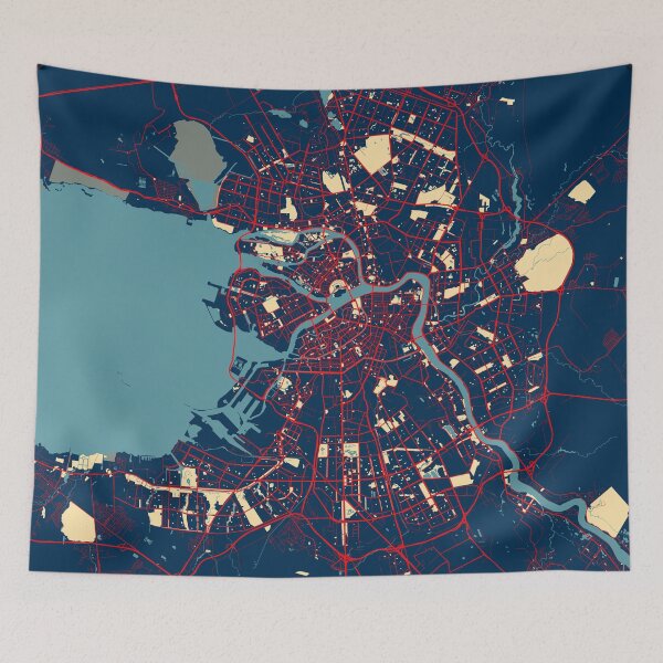 Item preview, Saint Petersburg City Map of Russia - Hope designed and sold by deMAP.
