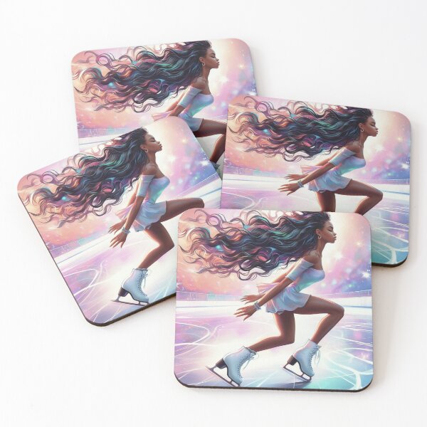 Item preview, A figure skating girl. designed and sold by growing-mom.