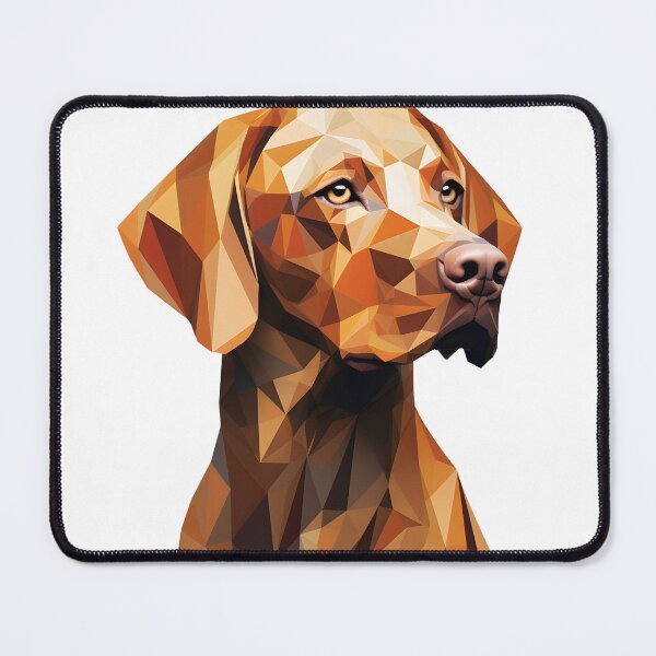 Item preview, Geometric Vizsla designed and sold by GoatAndCamel.