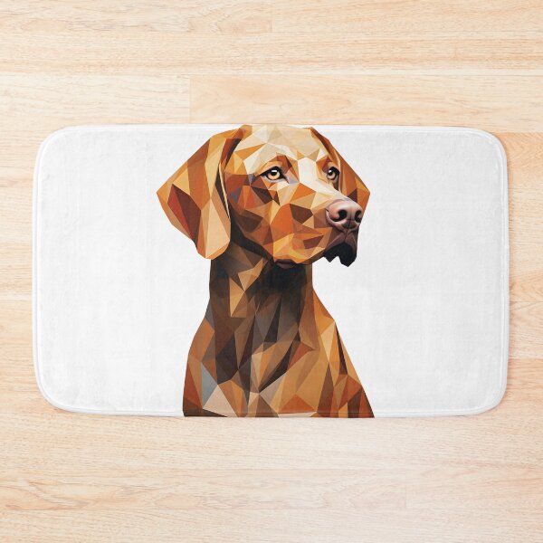 Item preview, Geometric Vizsla designed and sold by GoatAndCamel.