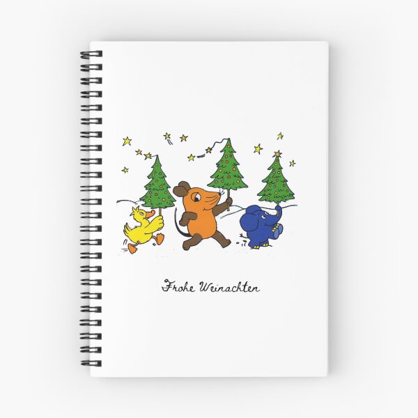 Item preview, Sendung mit der Maus Geschenk Kinder Pullover Maus Weihnachtskarte Kinder Maus elephant greeting card designed and sold by LaundrySalt.