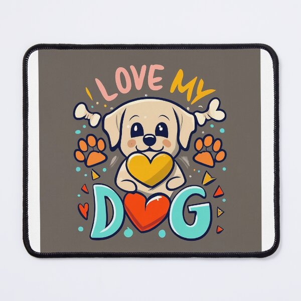 Item preview, I love my Dog designed and sold by Tiffany-art.