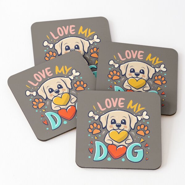 Item preview, I love my Dog designed and sold by Tiffany-art.