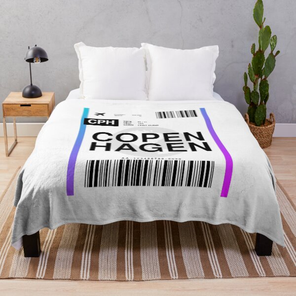 Item preview, Copenhagen Boarding Pass designed and sold by RabbitK.