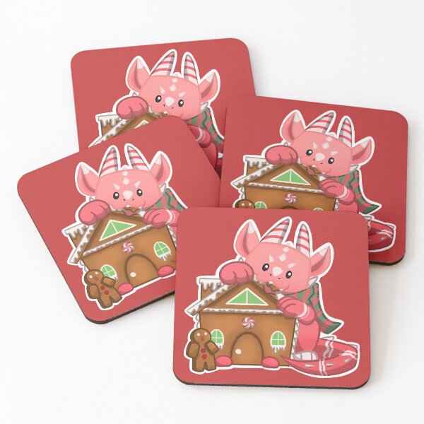Item preview, Gingerbread eating dragon  designed and sold by Maythedragonlord .