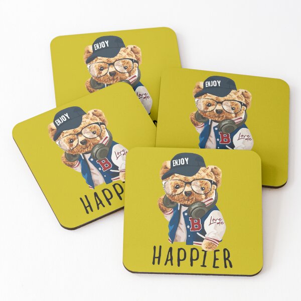 Item preview, Bear Enjoy Happier designed and sold by Wise-Outfit.