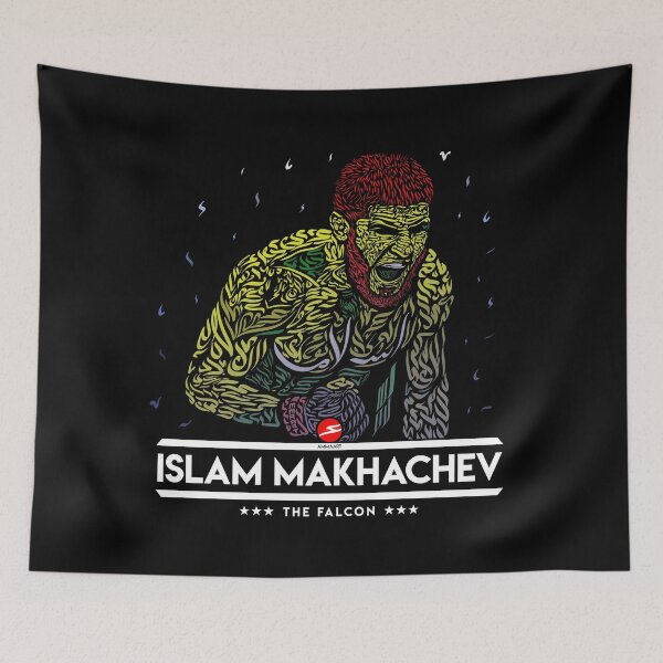 Item preview, Islam Makhachev Calligraphy Portrait - Original by Ammaart designed and sold by Ammaart.