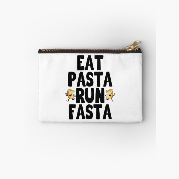 Item preview, Eat Pasta Run Faster, Eat Pasta Run Fasta, Funny Pasta designed and sold by Porcupine Tees ⭐⭐⭐⭐⭐.