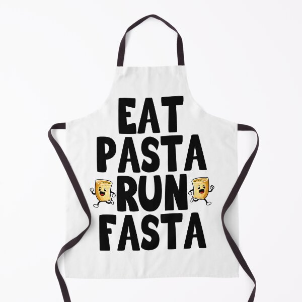 Item preview, Eat Pasta Run Faster, Eat Pasta Run Fasta, Funny Pasta designed and sold by Porcupine Tees ⭐⭐⭐⭐⭐.