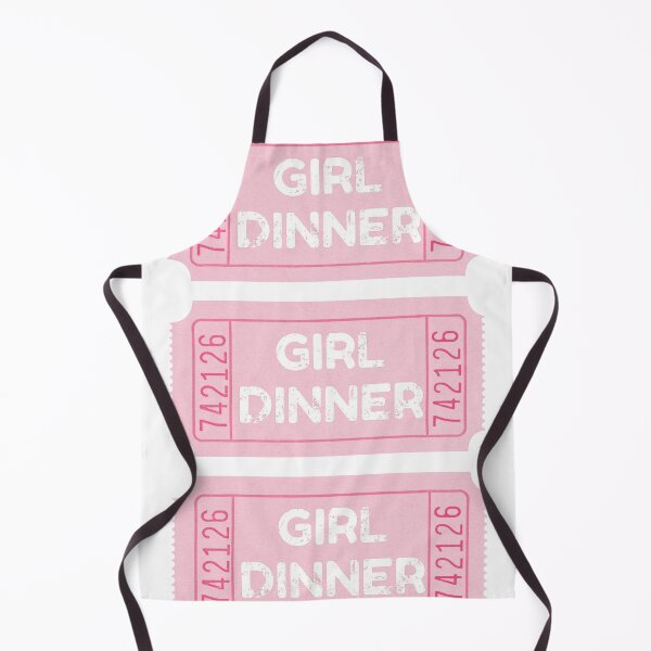 Item preview, Preppy Pink Girl Dinner Tickets designed and sold by clmstudio.