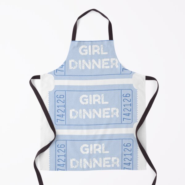 Item preview, Preppy Baby Blue Girl Dinner Tickets designed and sold by clmstudio.
