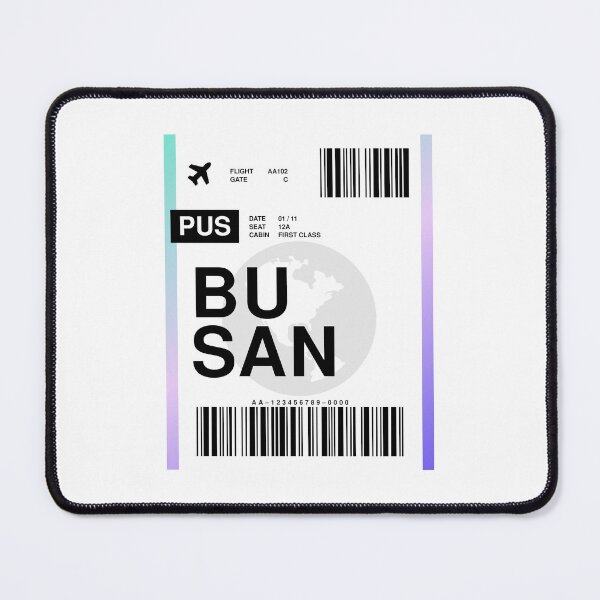 Item preview, Busan Boarding Pass designed and sold by RabbitK.