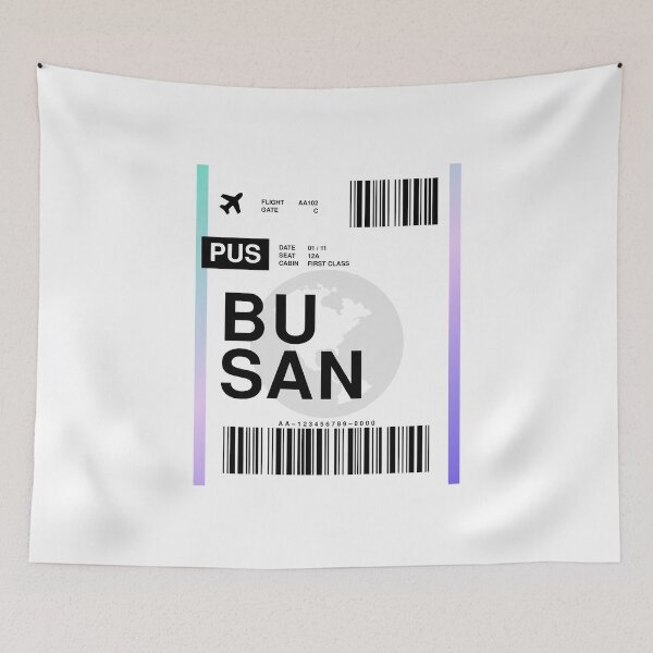 Item preview, Busan Boarding Pass designed and sold by RabbitK.