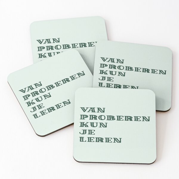 Item preview,  Van proberen kun je leren designed and sold by trudette.