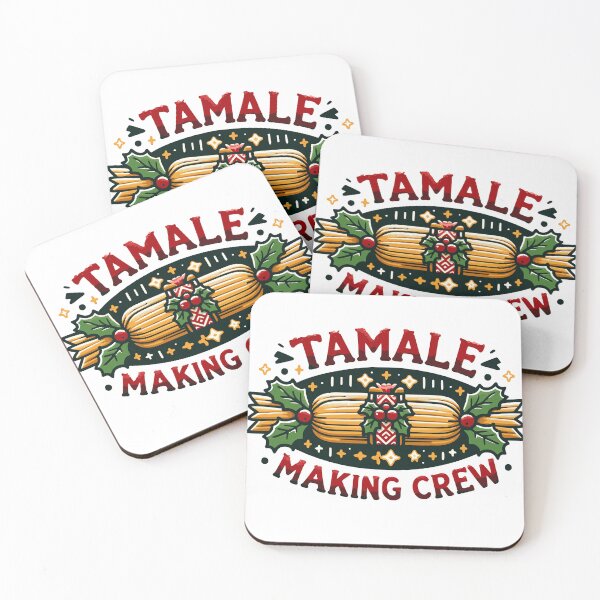 Item preview, Tamale Making Crew Christmas Tamales  designed and sold by BeansHotTees.