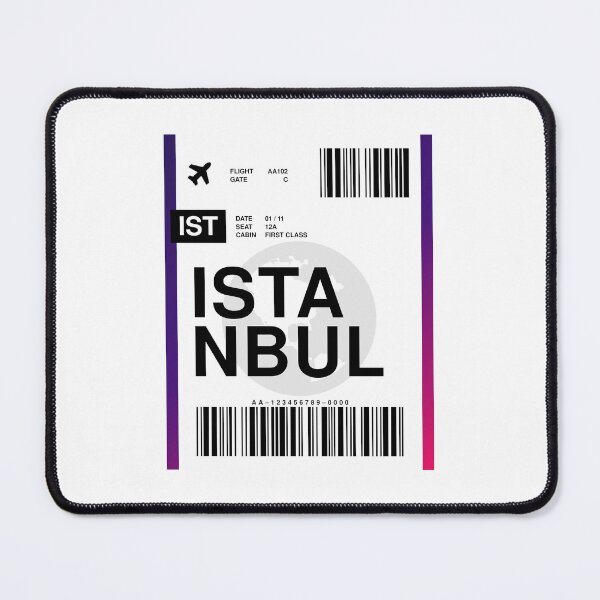 Item preview, Istanbul Boarding Pass designed and sold by RabbitK.