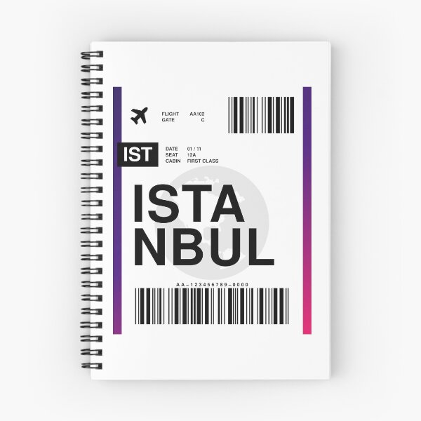 Item preview, Istanbul Boarding Pass designed and sold by RabbitK.