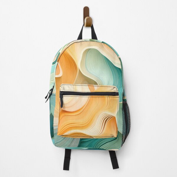 Item preview, Soothing Abstract Wavy Landscape Art designed and sold by VectorPlace.