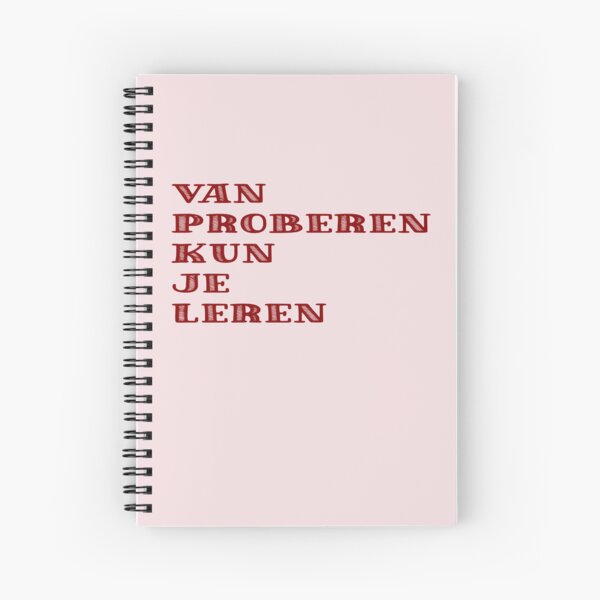 Item preview, Copy of  Van proberen kun je leren designed and sold by trudette.