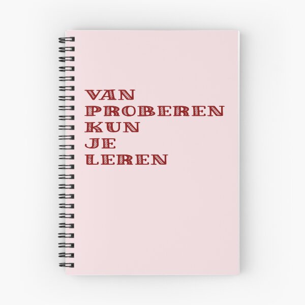 Item preview, Copy of Van proberen kun je leren designed and sold by trudette.