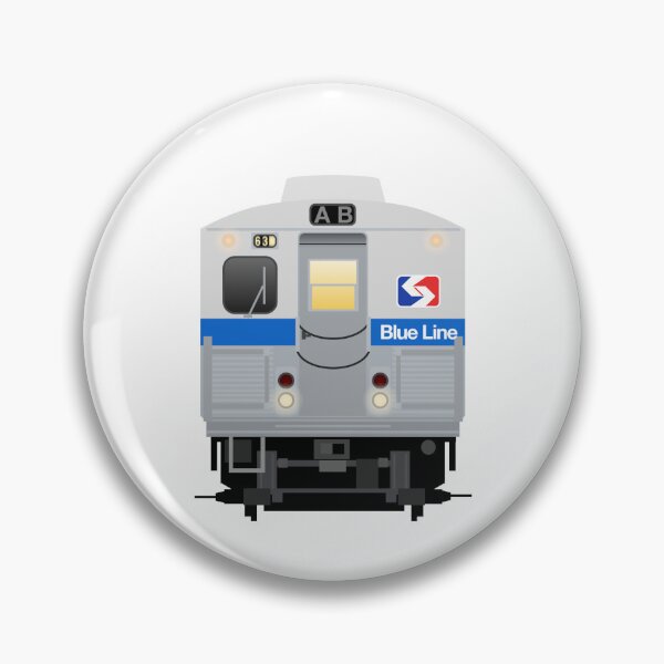 Item preview, SEPTA Market Frankford Line Budd M3 Train (Blue stripe) designed and sold by LeonTransit.