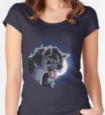 Mightyena badge Women's Fitted Scoop T-Shirt