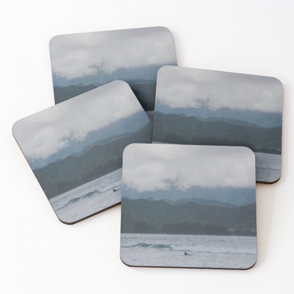 Item preview, Lone Surfer - Hanalei Bay - Kauai, Hawaii designed and sold by MeganMatsuoka.