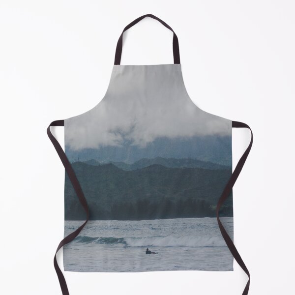 Item preview, Lone Surfer - Hanalei Bay - Kauai, Hawaii designed and sold by MeganMatsuoka.
