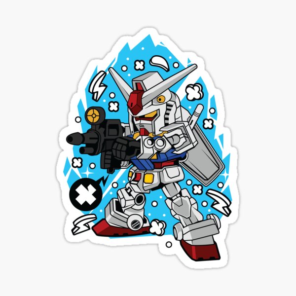 Item preview, Chibi Gundam designed and sold by MechaRon.