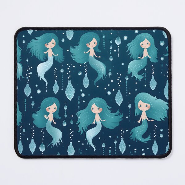 Item preview, Repeating Mermaid Pattern - Cute designed and sold by taujiart.