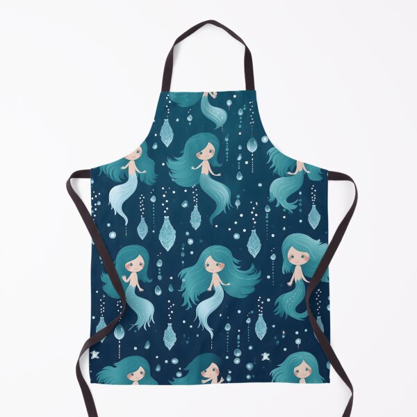 Item preview, Repeating Mermaid Pattern - Cute designed and sold by taujiart.