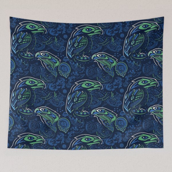Item preview, Seahawks Graffiti Digital Art designed and sold by Driftwood Spirits.
