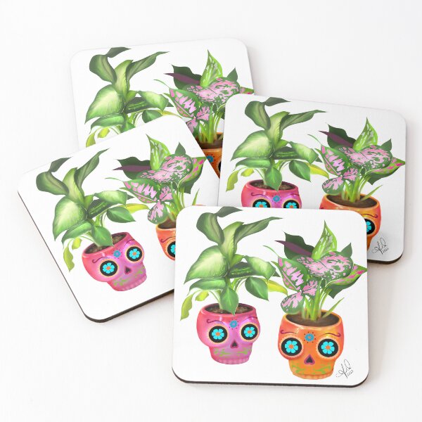 Item preview, Dia De Los Muertos Pots designed and sold by Sirenia Designs.