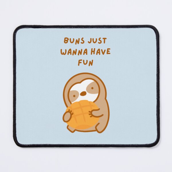Item preview, Girls Just Wanna Have Fun Pineapple Bun Sloth designed and sold by theslothinme.