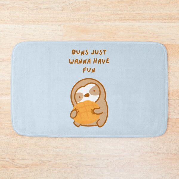 Item preview, Girls Just Wanna Have Fun Pineapple Bun Sloth designed and sold by theslothinme.