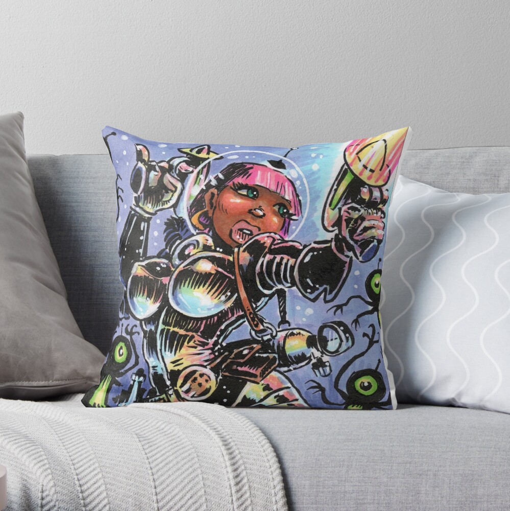 Item preview, Throw Pillow designed and sold by gWebberArts.