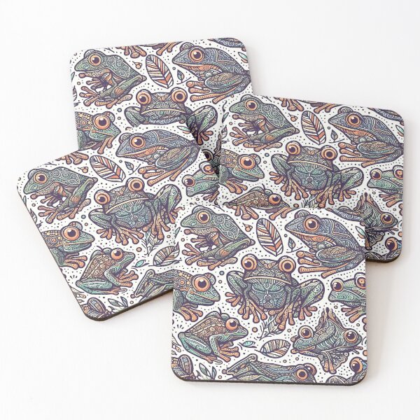 Item preview, Nature's Painted Croakers: Frog Art Delights designed and sold by Daniel Dudgeon.