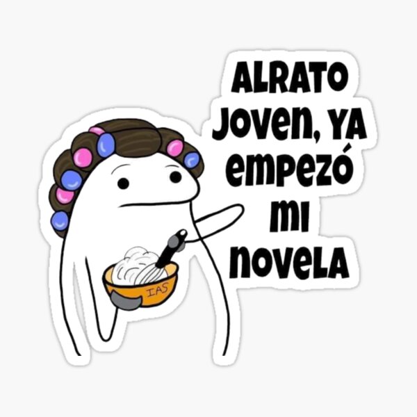 1 Sticker 5x6 Inch QUIERO TACOS FLORK Meme Funny Spanish 