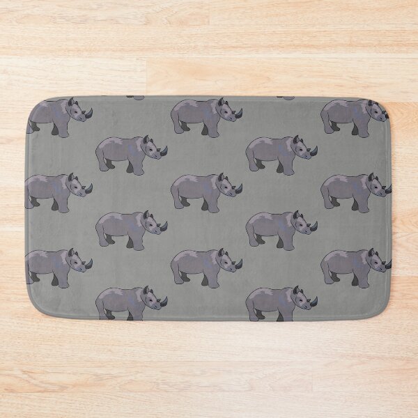 Item preview, Black Rhino - Endangered Species designed and sold by Cryptic-Cat.