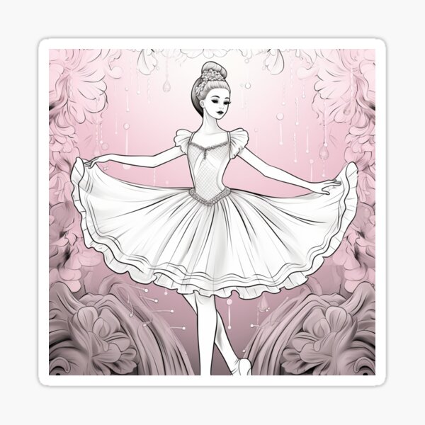 Item preview, Ballerina surrounded by Pink Everything designed and sold by liana campbell.