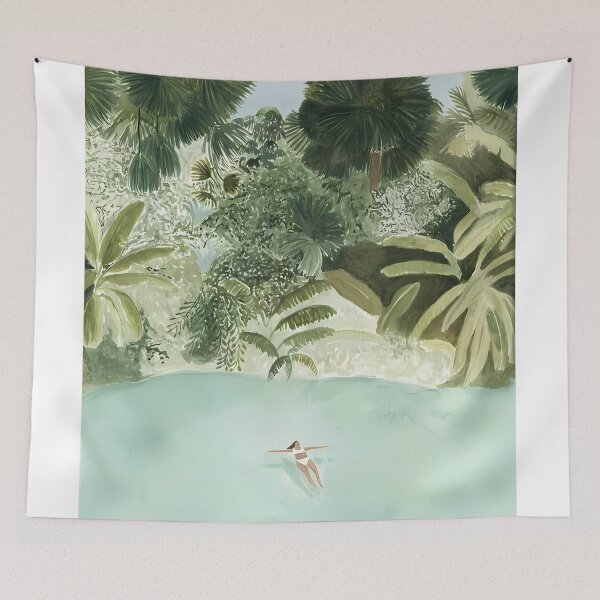 Item preview, Isabelle Vandeplassche Bathing Girl designed and sold by arhuoeshop.