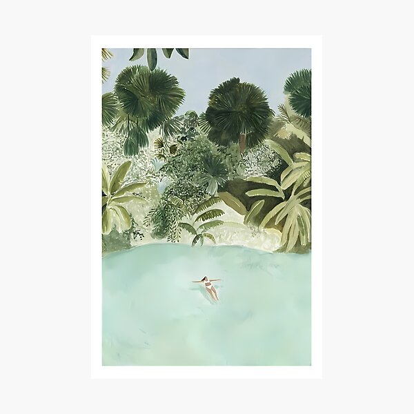 Item preview, Isabelle Vandeplassche Bathing Girl designed and sold by arhuoeshop.