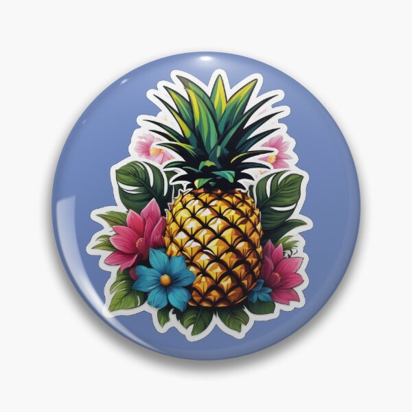 Item preview, Majestic Great Floral With Pineapple designed and sold by Bilisik.