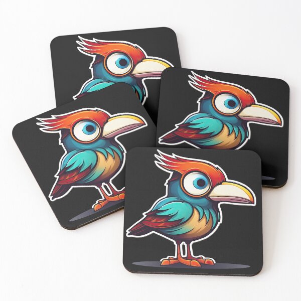 Item preview, Colorful Weird Bird designed and sold by Bilisik.
