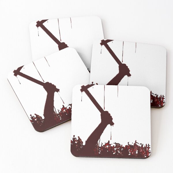 Item preview, Hoz en el campo - Salpicadura - Rojo designed and sold by eery-art.